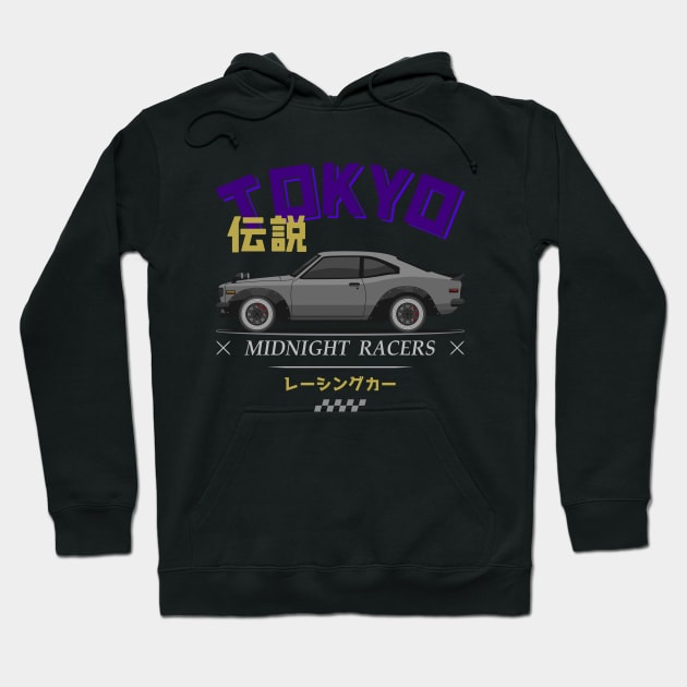 Tuner Silver RX3 JDM Hoodie by GoldenTuners